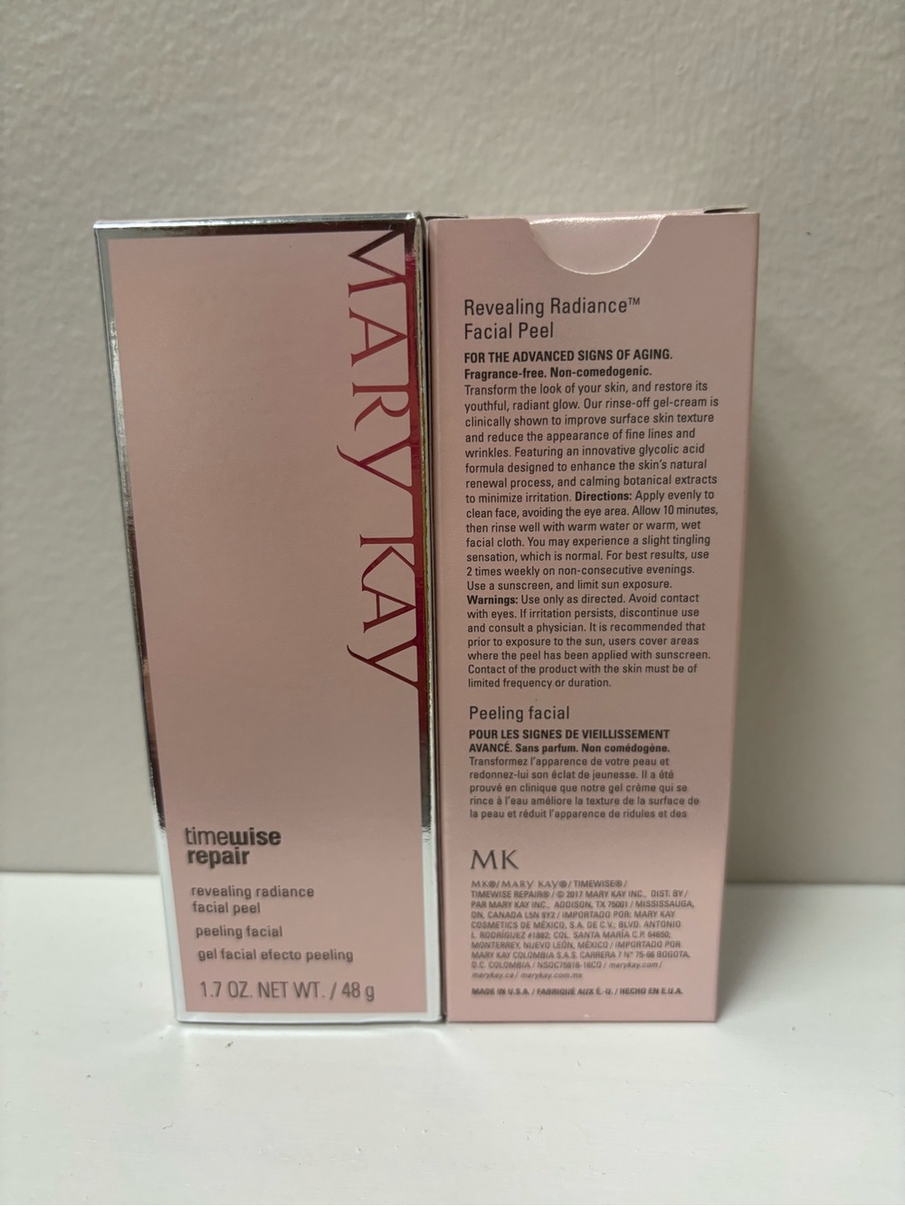 Mary Kay Timewise Repair Revealing Radiance Facial Peel - Lot of 2